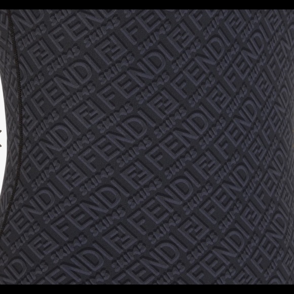 Skimsxfendi black logo bodysuit NWT - Picture 4 of 6